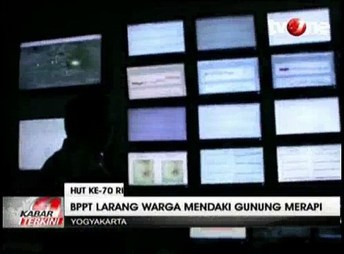 BPPTKG Yogyakarta Larang Pendaki Rayakan HUT RI di Puncak Merapi