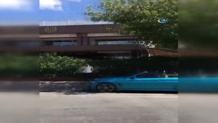 Beşiktaş Nispetiye Caddesi'nde Yolda Çökme Meydana Geldi.