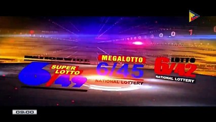 PCSO 9 PM Lotto Draw, August 12, 2018