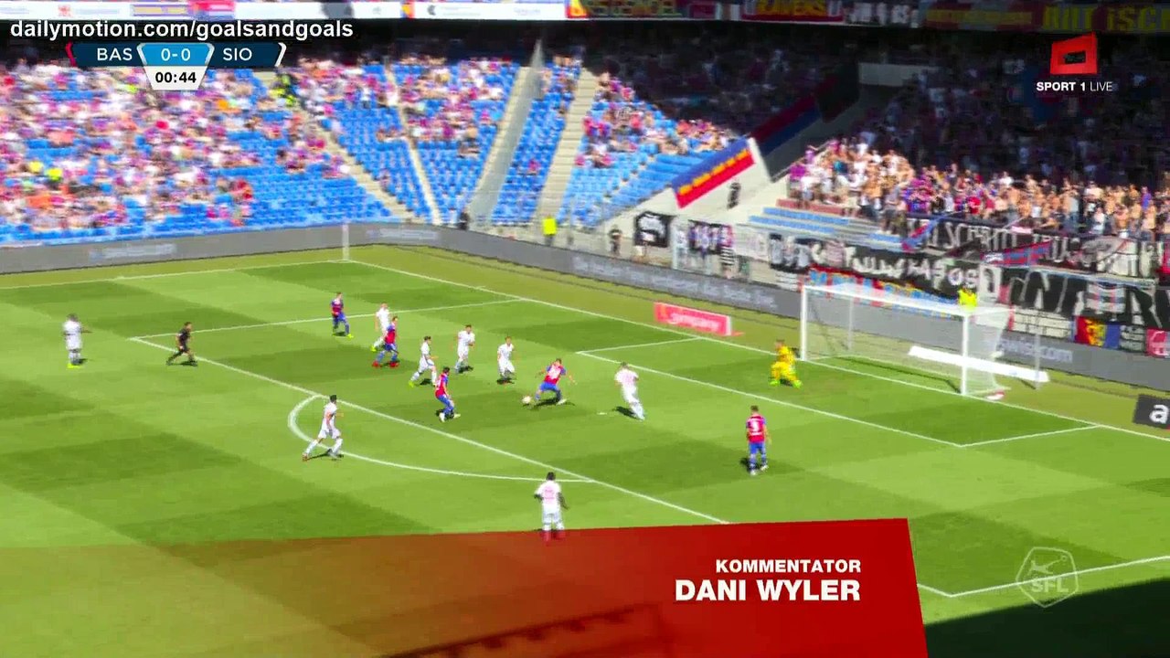 Albian Ajeti Goal HD - Basel 1 - 0 FC Sion - 12.08.2018 (Full Replay)