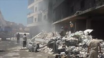 مقتل 27 شخصا بانفجار  مستودع للذخائر شمال سوريا