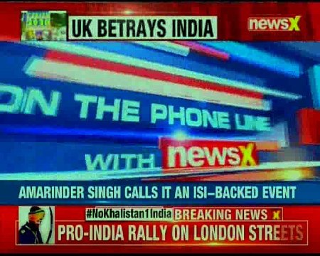 UK refuses to stop Anti-India movement; Capt Amarinder Singh calls itan ISI-backed event