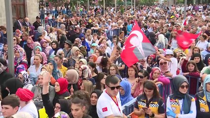 Cumhurbaşkanı Erdoğan: 'Ferhat olduk dağları deldik Şirin'imize ulaştık' - TRABZON