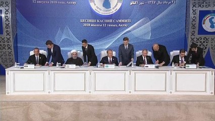 Histórico acuerdo sobre el mar Caspio