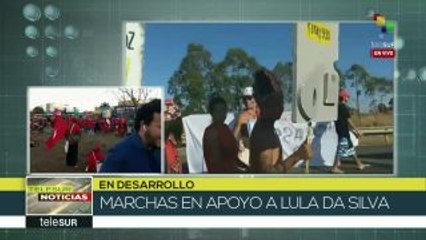 Brasil: marcha "Lula Libre" avanza por todo el país