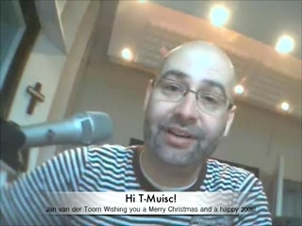 Jan VD Toorn T-Music xmas greeting