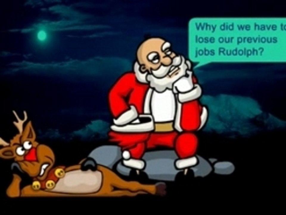 Stripping Santa Claus!
