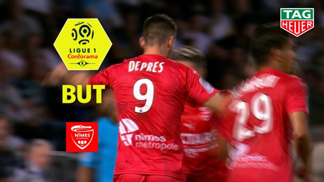 But Clement DEPRES (76ème) / Angers SCO - Nîmes Olympique - (3-4) - (SCO-NIMES) / 2018-19