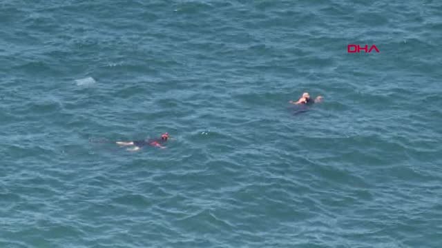 Zonguldak Denizde Kaybolan Genci Arama Çalışmaları Devam Etti
