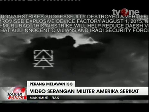 Militer AS Rilis Video Penyerangan Basis Teroris ISIS