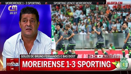 Moreirense 1 x 3 Sporting - Análise de Fernando Mendes e Paulo Futre - 12 Agosto 2018 (PPM)