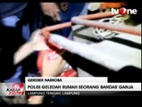 Polisi Geledah Rumah Bandar Ganja di Lampung Tengah