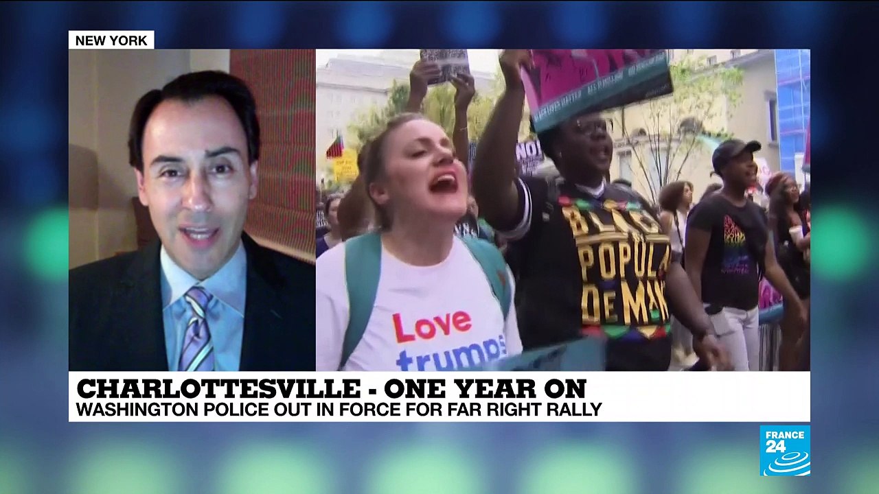 One year after Charlottesville: ''Donald Trump trades in the currency of white identity politics''