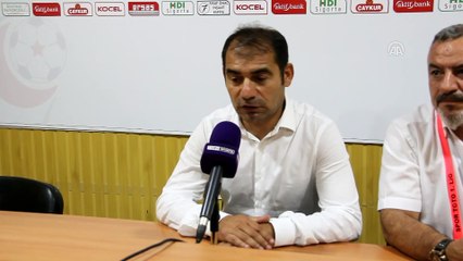 Giresunspor - Eskişehirspor maçının ardından -Metin Diyadin ve Fuat Çapa - GİRESUN