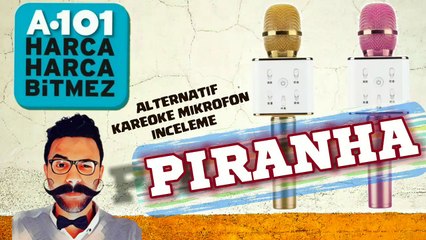 A101 Piranha 7817 Karaoke MİKROFONA BENZER ALTERNATİF MİKROFON İNCELEMESİ ~ PİNTİ ADAM AKTÜEL ~