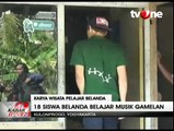 18 Pelajar Belanda Belajar Gamelan di Yogyakarta