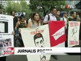 Ratusan Jurnalis Meksiko Gelar Demo Tuntut Kebebasan Pers