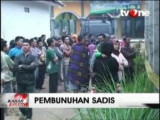 Terhimpit Ekonomi, Suami Bacok Istri dan Anak Hingga Tewas