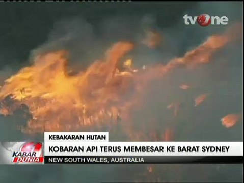 Kebakaran Hutan Meluas, Warga Blue Mountains Diminta Mengungsi