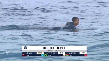 Adrénaline - Surf : Tahiti Pro Teahupo'o, Men's Championship Tour - Round 1 heat 2