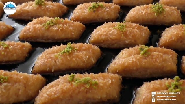 Bayrama Özel HİNDİSTAN CEVİZLİ Nefis KESME Tatlısı✔Hafif Tatlı Tarifleri|➡Masmavi3Mutfakta