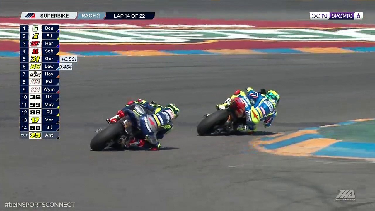 #MotoAmerica SBK Herrin Snaps Sideways