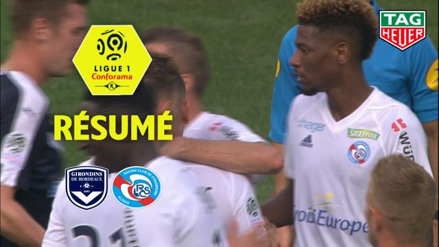 Girondins de Bordeaux - RC Strasbourg Alsace (0-2) - Résumé - (GdB-RCSA) / 2018-19