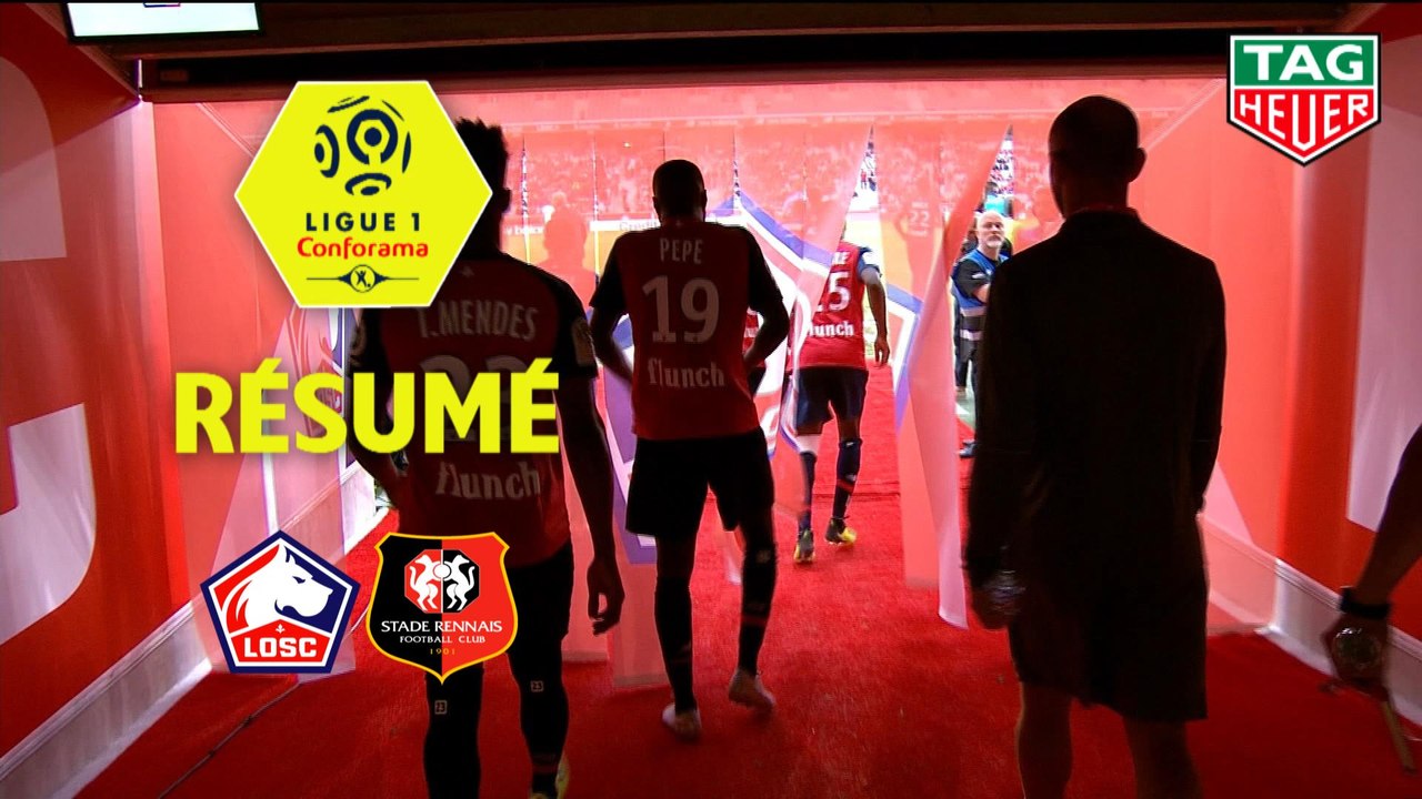 LOSC - Stade Rennais FC (3-1)  - Résumé - (LOSC-SRFC) / 2018-19