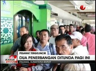 Citilink Tergelincir, 6 Jadwal Penerbangan Terganggu