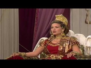 العبابيد | قائد جيش الرومان يستفز الملكة زنوبيا .. وينجح بقوة | رغدة و عبد الحكيم قطيفان