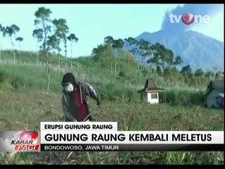 Gunung Raung Meletus, Wilayah Jember dan Bondowoso Hujan Abu Vulkanik