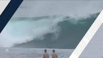 Adrénaline - Surf : Tahiti Pro Teahupo'o, Men's Championship Tour - Round 1 Heat 9 - Full Heat Replay