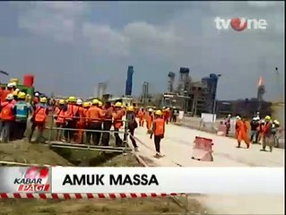 Ribuan Pekerja Lapangan Minyak di Bojonegoro Mengamuk
