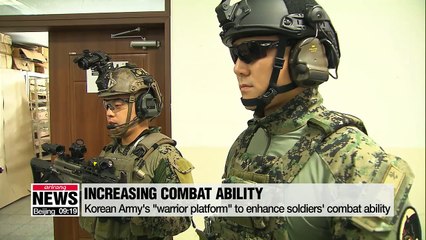 High-tech 'Warrior Platform' gear to boost S. Korea combat capabilities