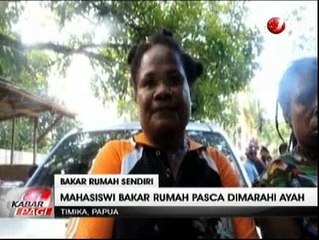 Dimarahi Orang Tua, Mahasiswi Nekat Bakar Rumah