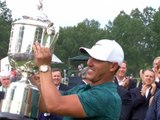 Koepka keeps Woods at arms length to win PGA