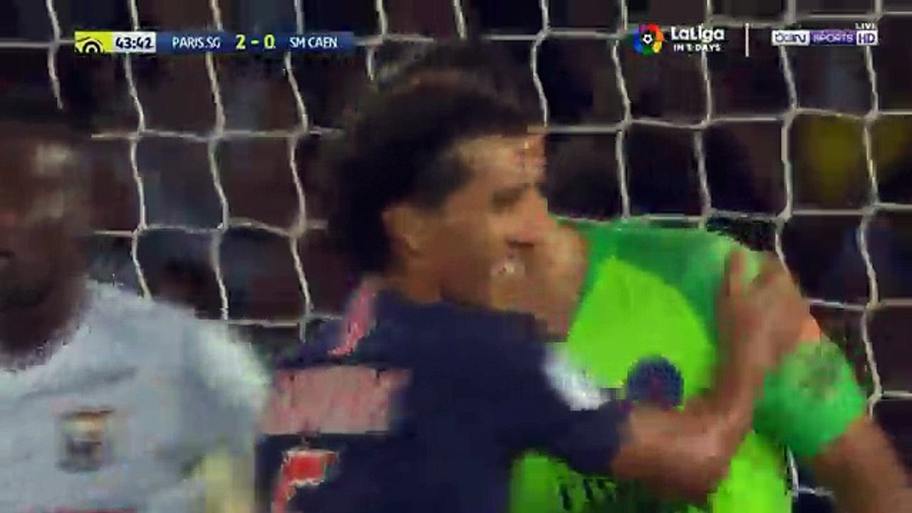 Paris SG vs Caen 3-0  Résumé et tout les Buts du match