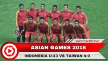 Indonesia Menang Telak 4-0 Atas Taiwan di Laga Perdana Asian Games 2018, Stefano Cetak 2 Gol