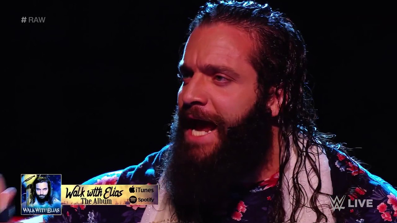 Bobby Lashley fights off Elias after sinister sneak attack  Raw, July 30, 2018
