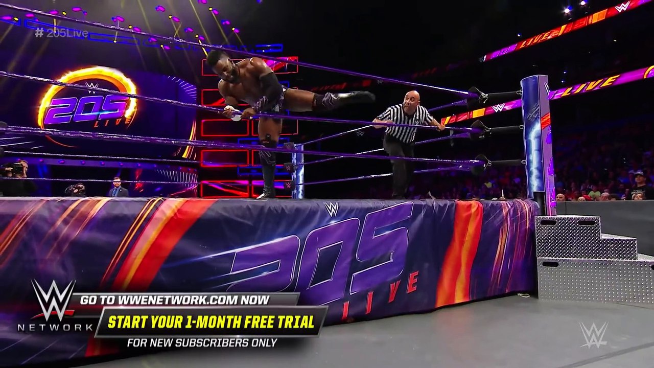 Cedric Alexander vs. The Brian Kendrick  WWE 205 Live, July 31, 2018