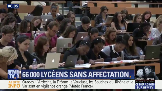 À trois semaines de la rentrée, 66.000 lycéens sont toujours sans affection sur Parcoursup