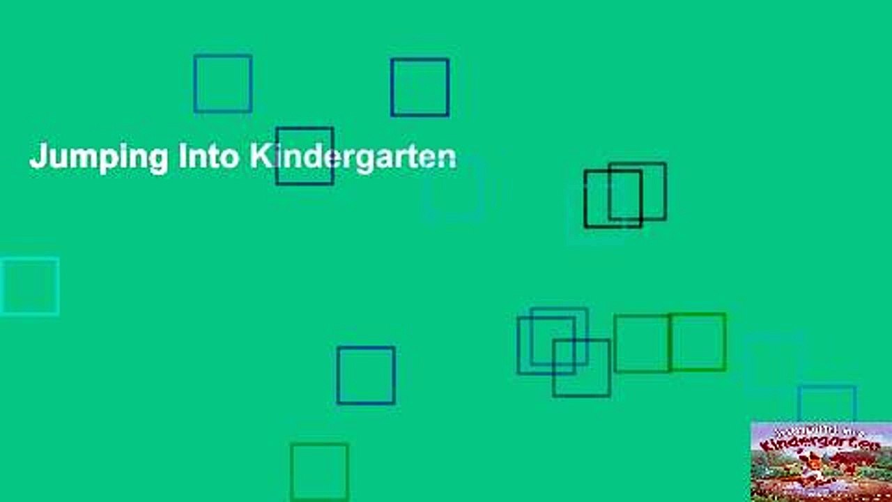 Jumping Into Kindergarten