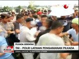 TNI-Polri Gelar Simulasi Pengamanan Pilkada di Simalungun