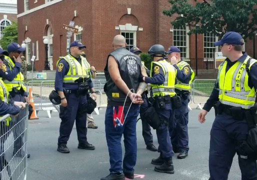 Police Arrest Charlottesville Protesters Following Altercation