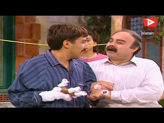 شفيق جاب بديع المكهرب وابو نجيب شحطو  - ايمن رضا -  باسم ياخور -  عيلة سبع نجوم