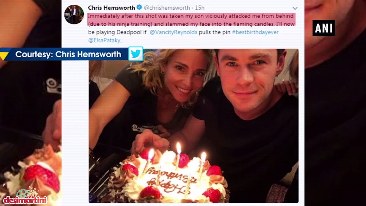 Chris Hemsworth & Ryan Reynolds ready to swap roles?