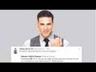 Akshay Kumar Amuse Fans On Twitter With #AskAkshay Session