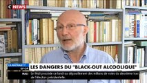 Alcool : Quels sont les risques d'un black out après une trop importante consommation d'alcool ? Regardez
