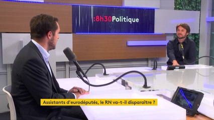 "Je crois qu'il [le Rassemblement National] pourra survivre, même si je reste très prudent" répond Nicolas Bay, qui affirme que le parti a récolté environ 500 000 euros de dons.