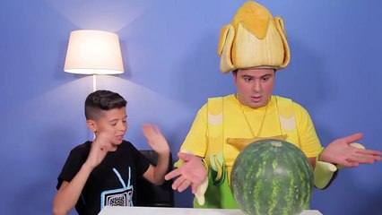 فوزي-موزي-وتوتي-عفو-والبطيخة-Afu-and-the-watermelon